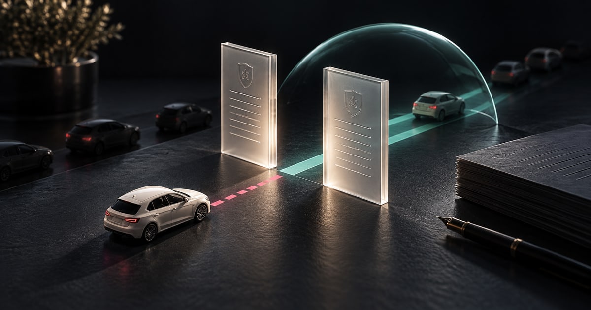 Illustration for the analysis: Car insurance: how insurers decide which customers to keep