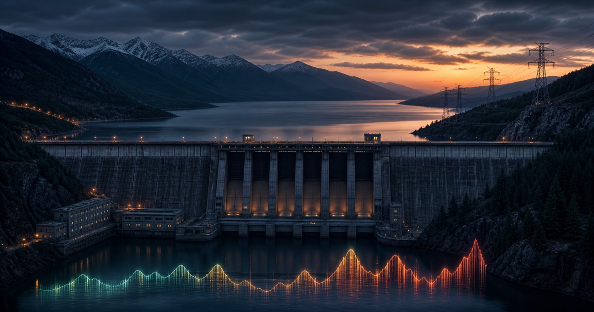 Illustration for the analysis: The dam that chooses not to generate
