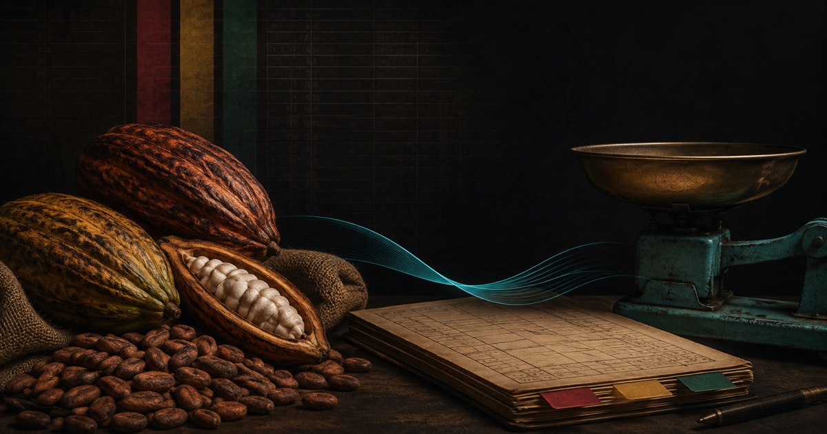 Illustration de l’analyse : Cacao au Ghana : qui finance l’attente des planteurs ?