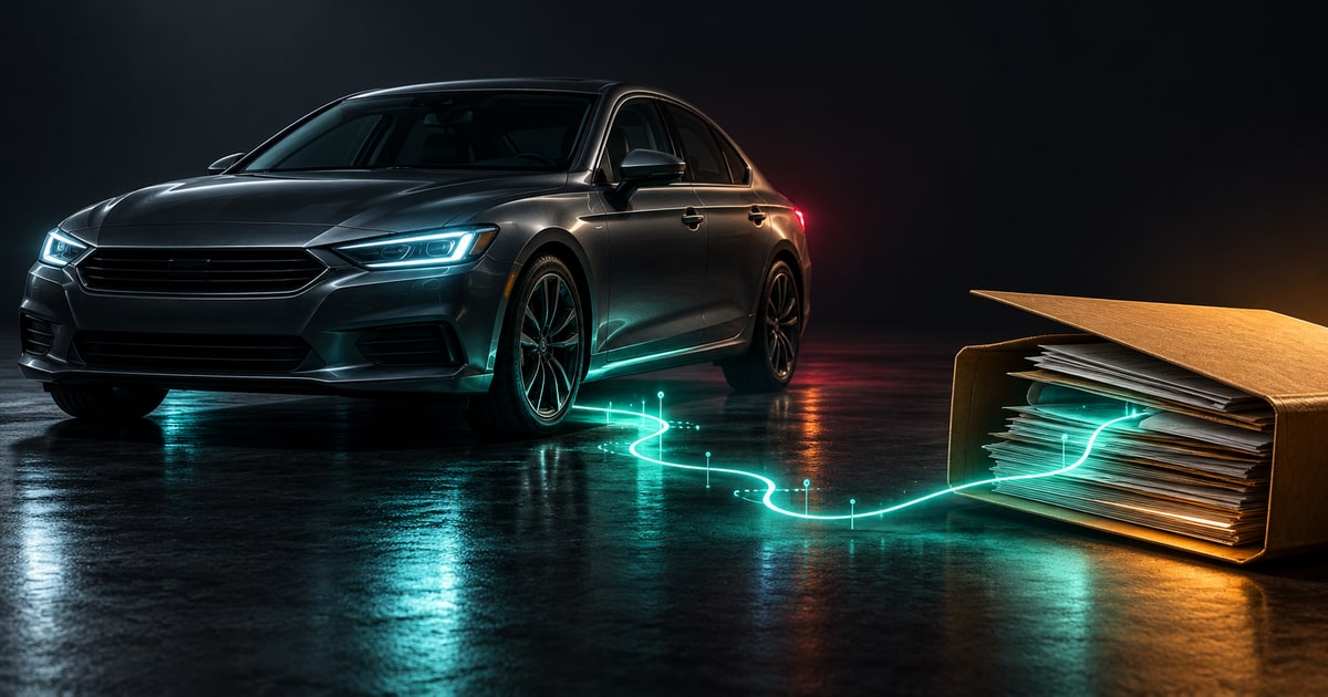 Illustration for the analysis: GM and OnStar: the trade in driving data