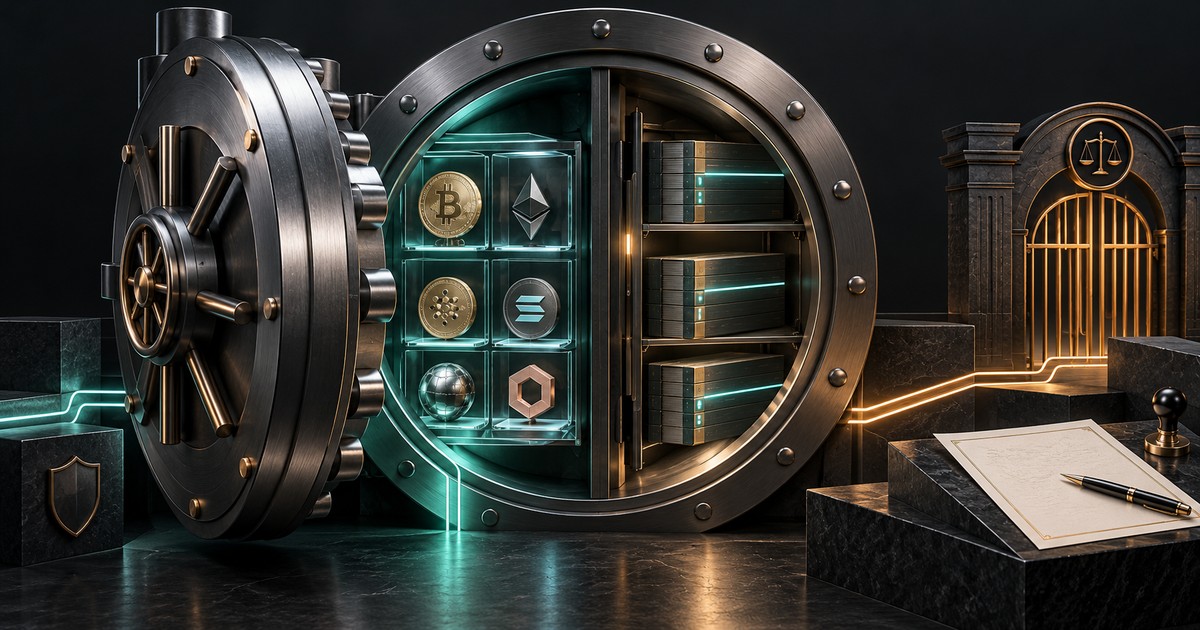 Illustration de l’analyse : Crypto : la bataille pour le mot banque