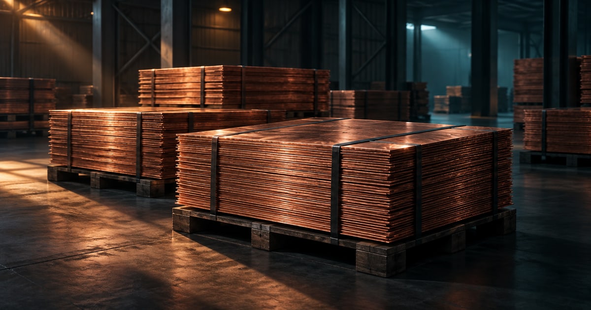 Illustration for the analysis: The carrying cost of America’s copper stockpile