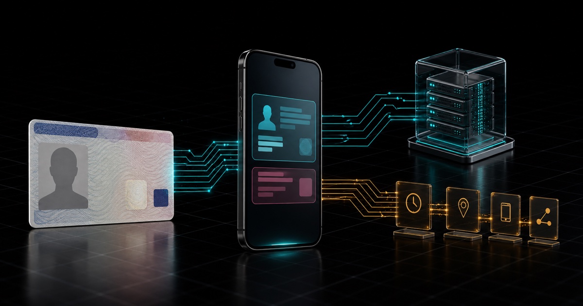 Illustration for the analysis: Your identity in your phone, 1/8: when an ID card becomes a service