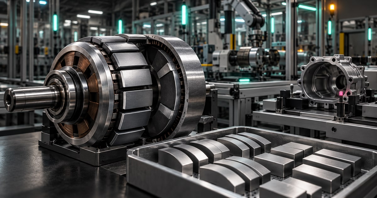 Illustration for the analysis: America built the magnet factory. Its biggest customer walked away.