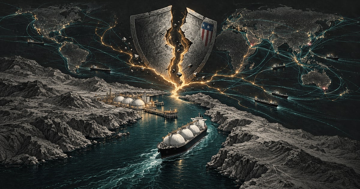 Illustration for the analysis: The Gulf’s broken security bargain and the global cost of Trump’s war