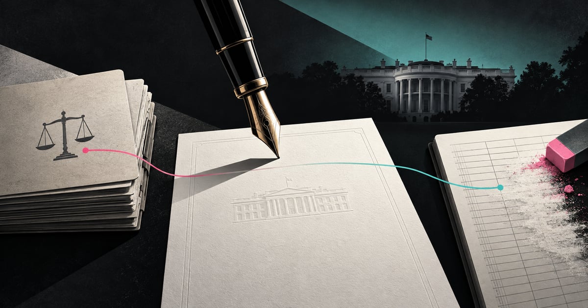 Illustration de l’analyse : Grâces de Trump : dans les comptes de la clémence