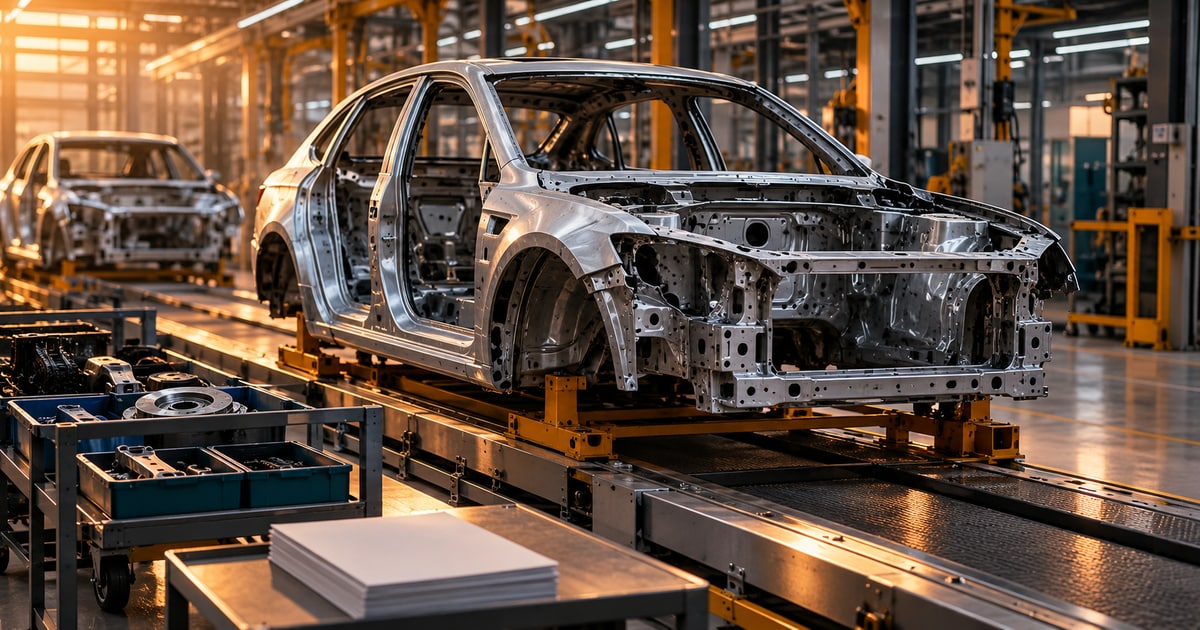 Illustration de l’analyse : JLR : le jour où l’usine s’arrête