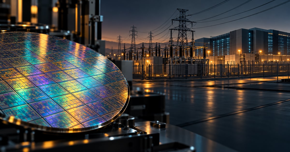 Illustration de l’analyse : TSMC suit la demande de puces jusqu’au réseau électrique