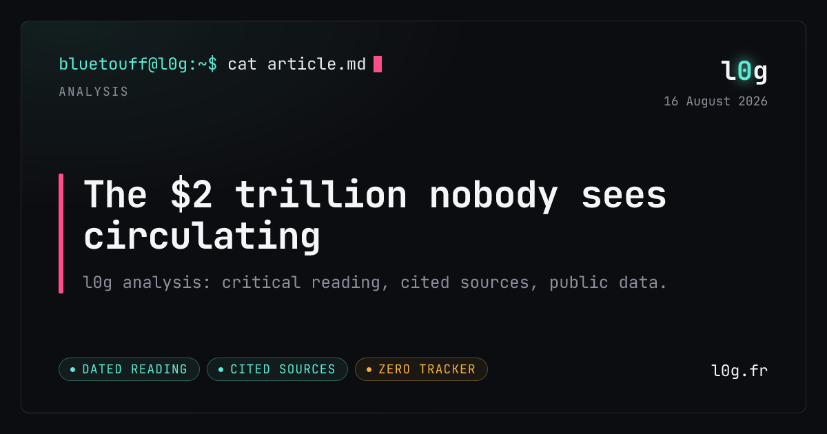 Illustration for the analysis: The $2 trillion nobody sees circulating
