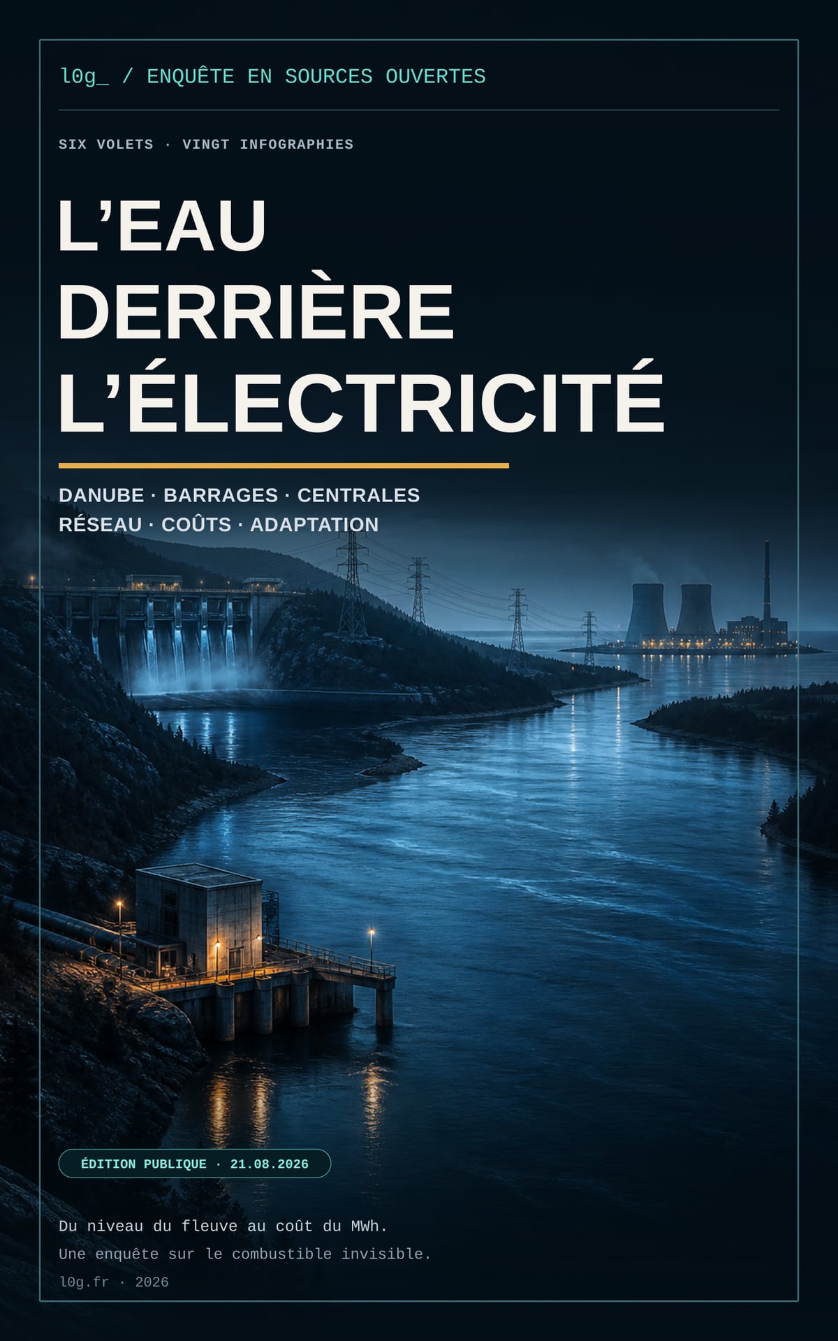 Couverture de L’eau derrière l’électricité