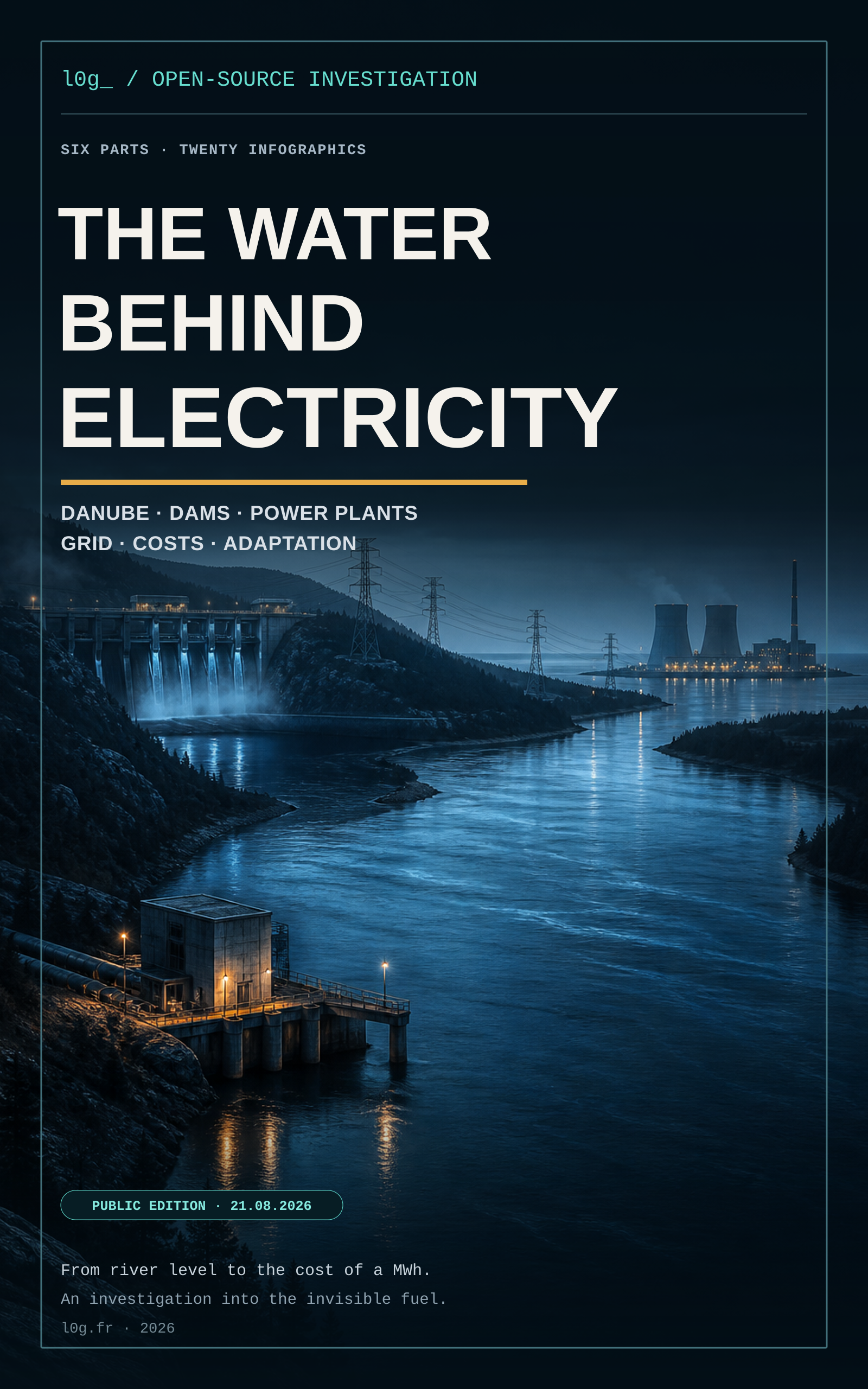 Cover of The Water Behind Electricity, an open-source investigation